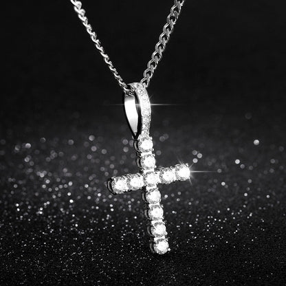 AVORA - ICED CROSS CHAIN