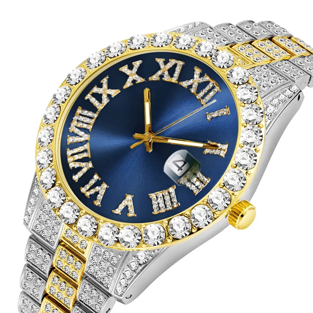 Iced Out Presidential Watch