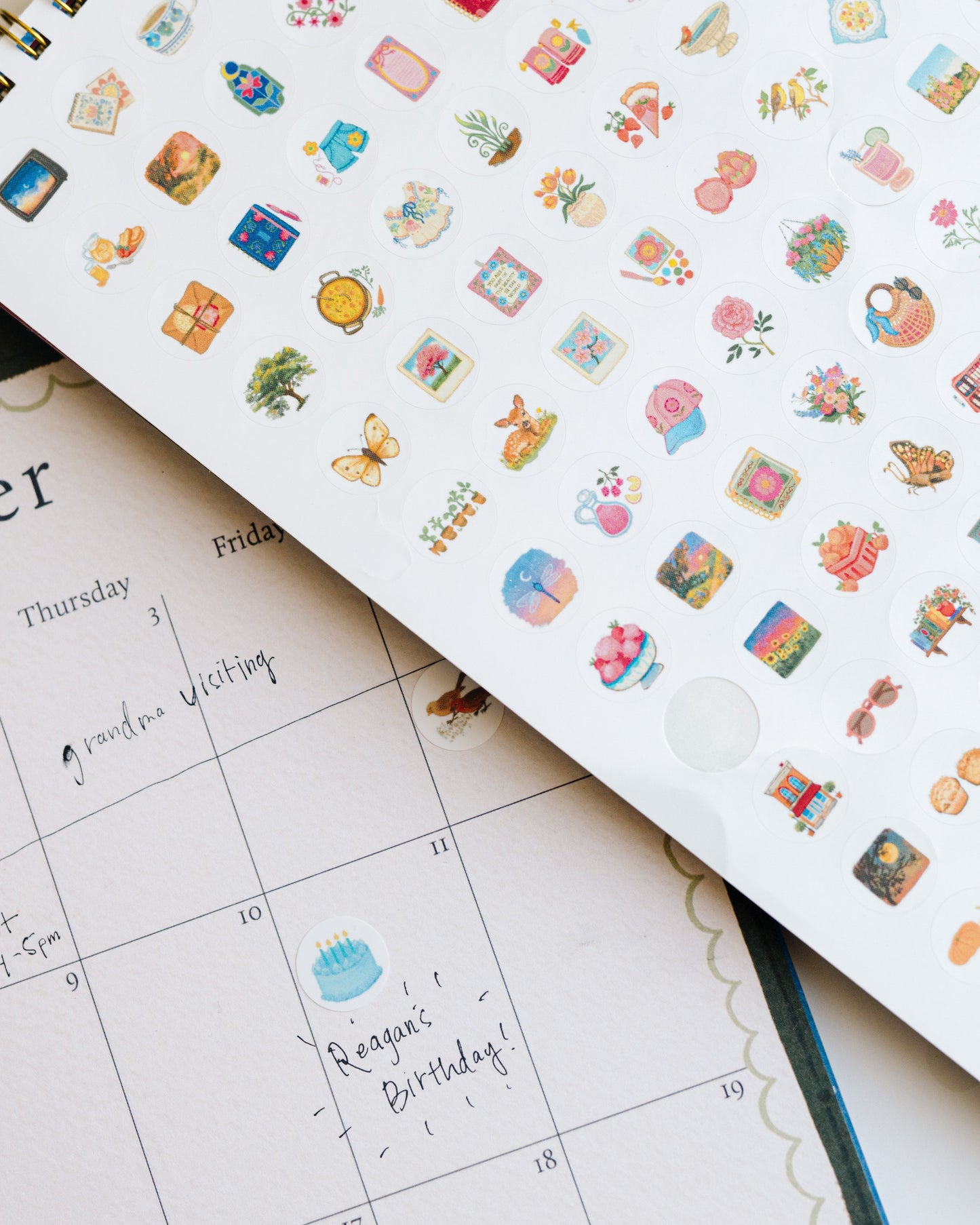 2026 Bucket List Calendar