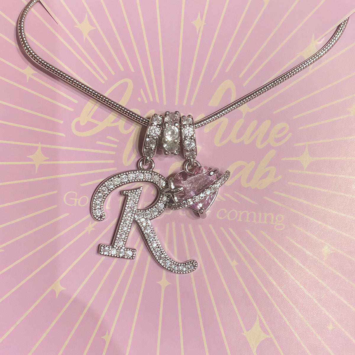 Avora | Initial Heart Necklace