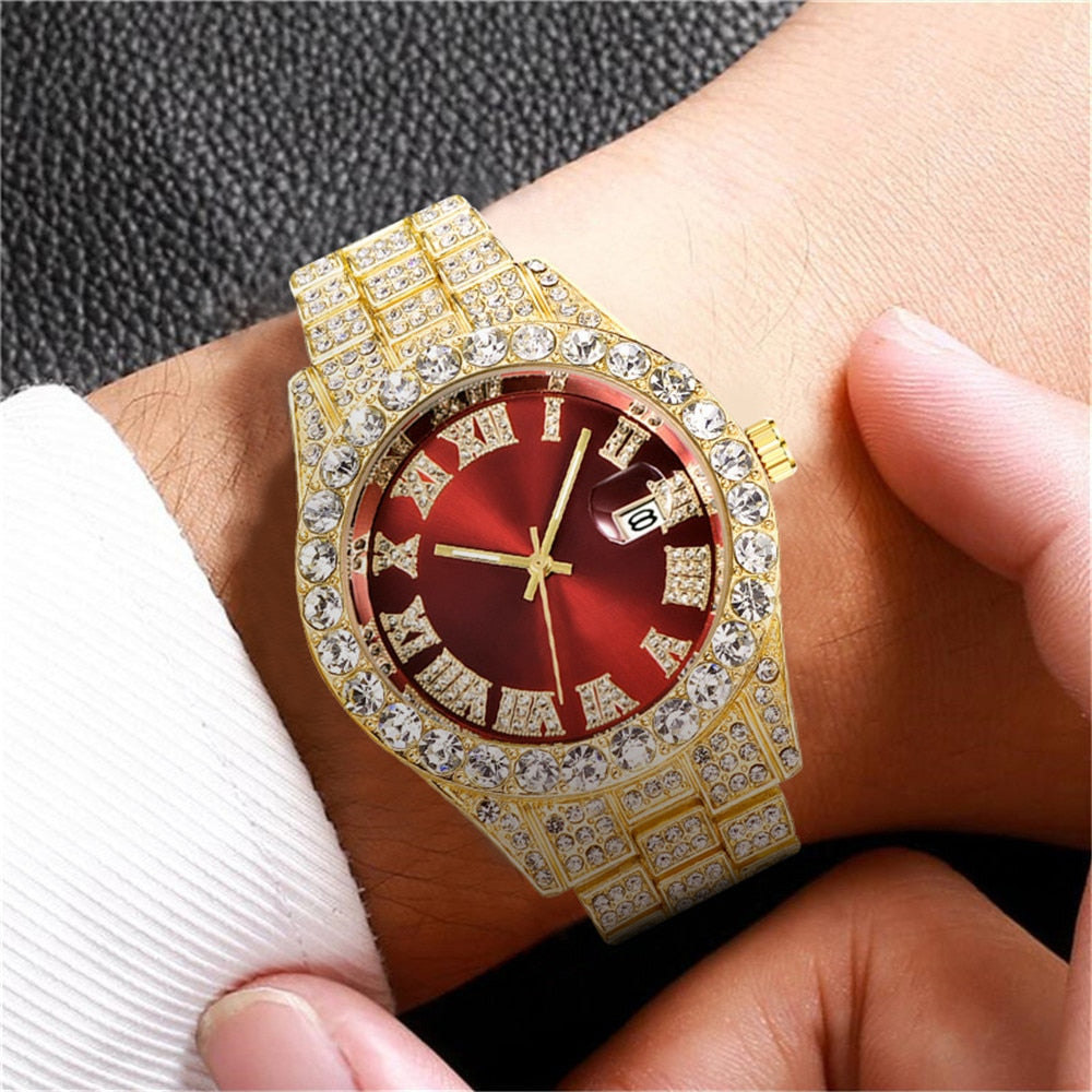 Iced Out Presidential Watch