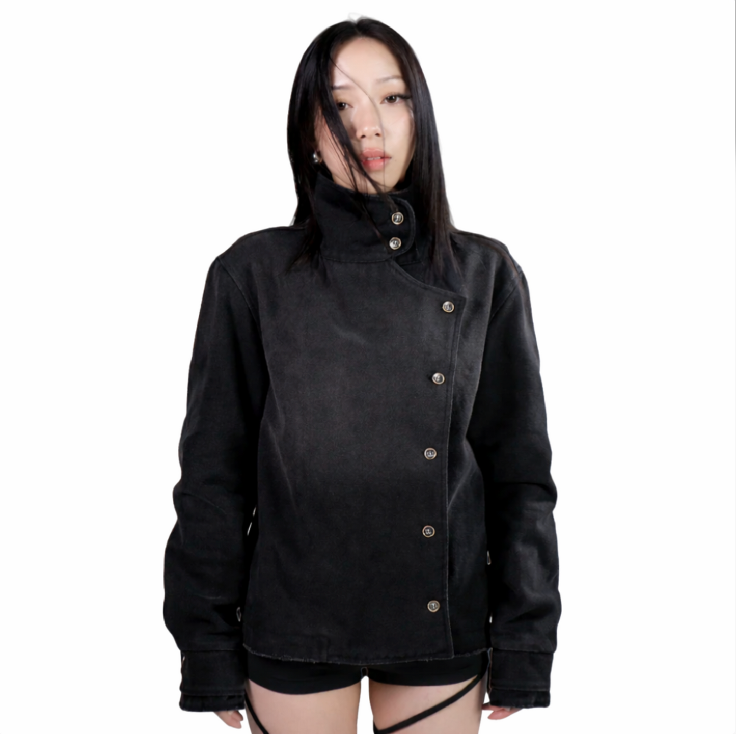Vintage Fencing Denim Jacket - UNISEX
