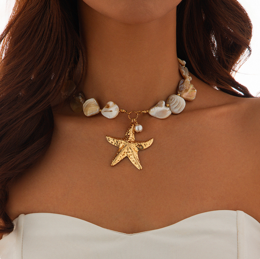 St Helene Shell Necklace