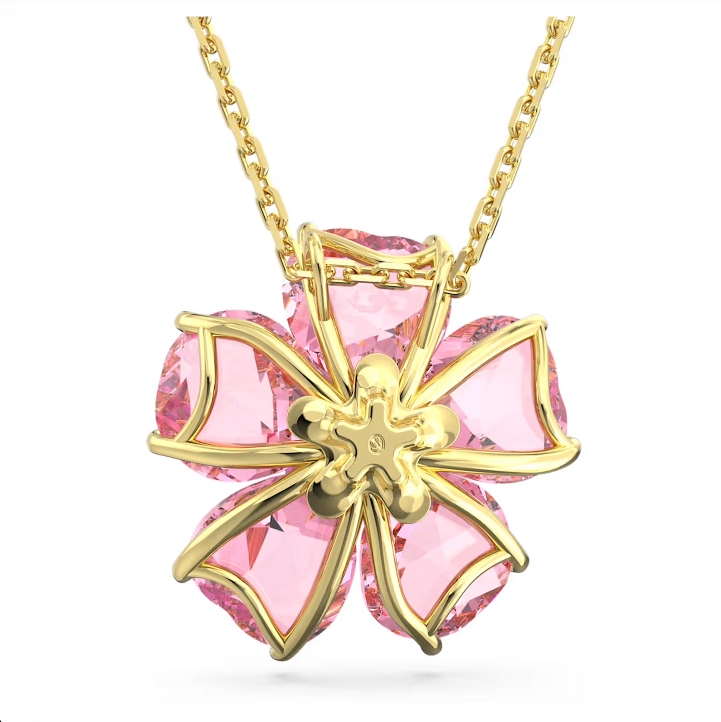 Zirca Rose Flower Necklace