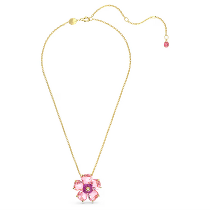 Zirca Rose Flower Necklace