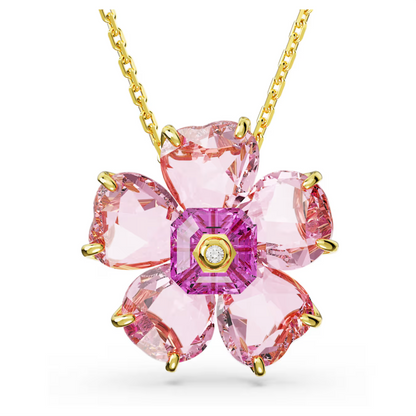 Zirca Rose Flower Necklace