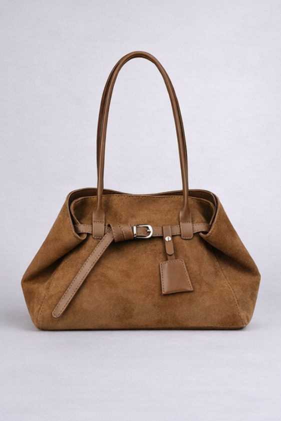 The Le Mons Suede Bag