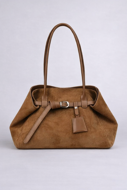 The Le Mons Suede Bag