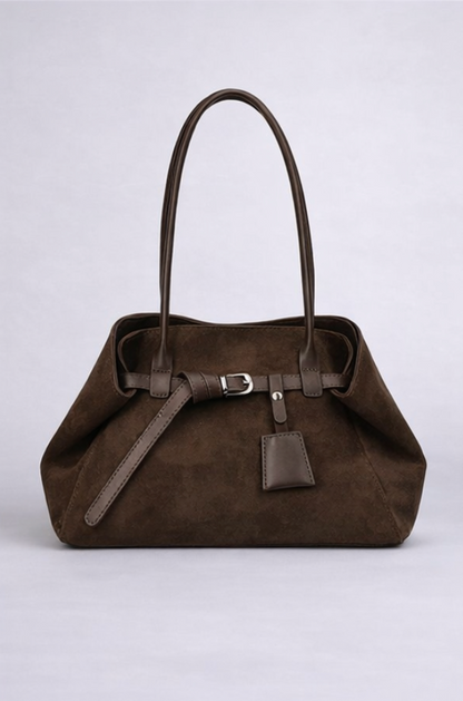 The Le Mons Suede Bag