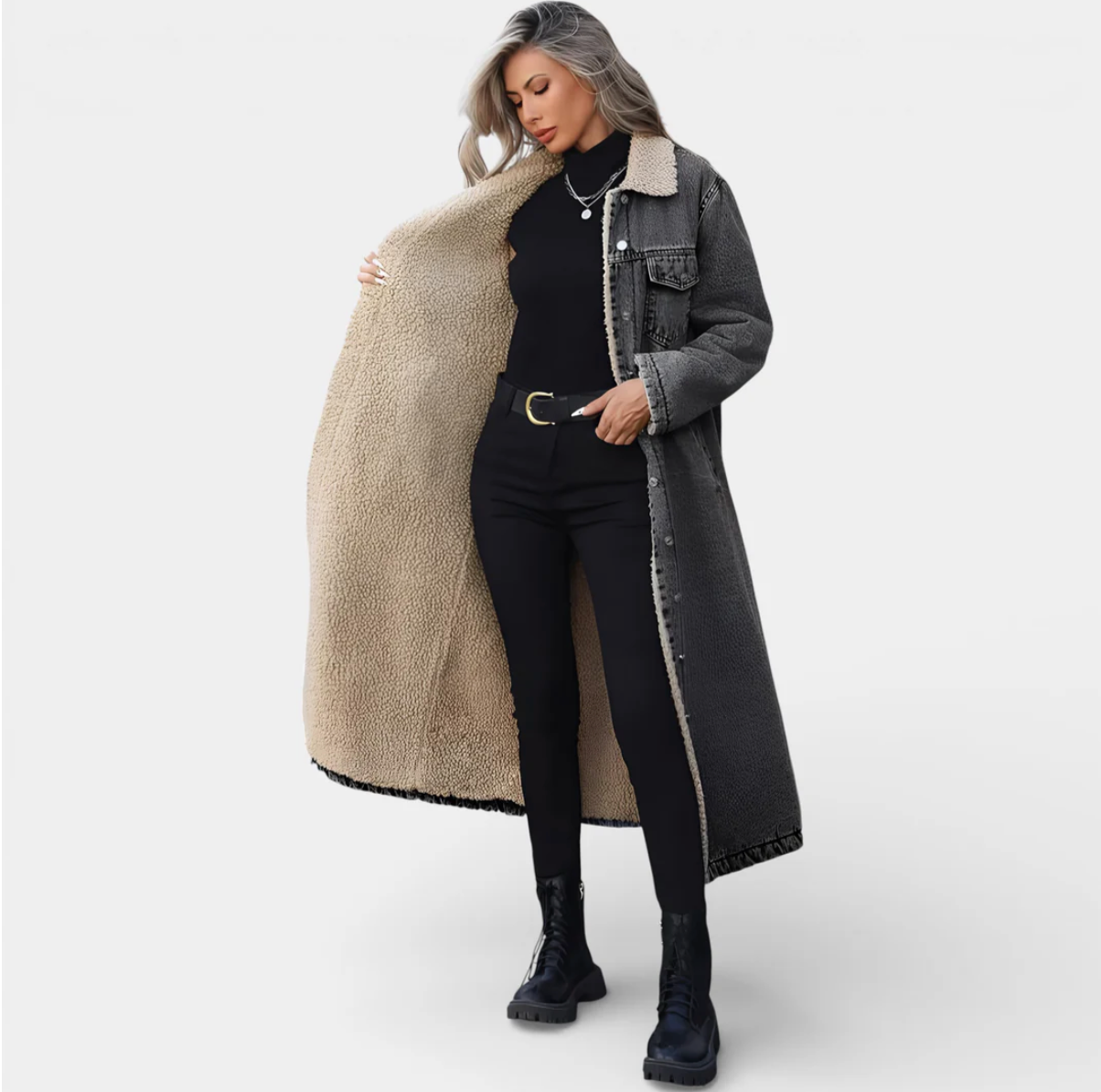 Samantha | Elegant Long Jacket