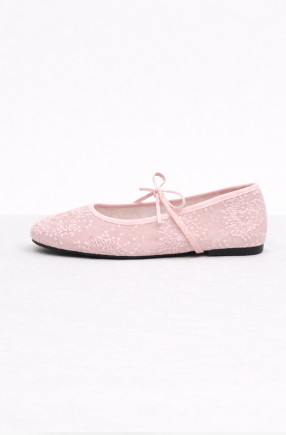 Avora™ Mirielle Embroidered Ribbon Flats