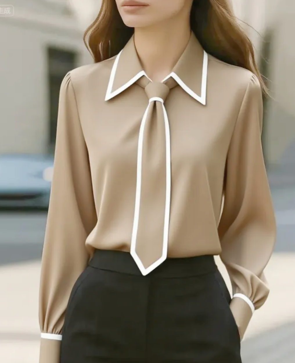 Vesaille Tie Shirt