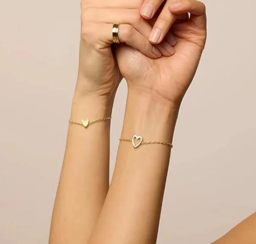 Matching Hearts Bracelet- Mother's Day Special