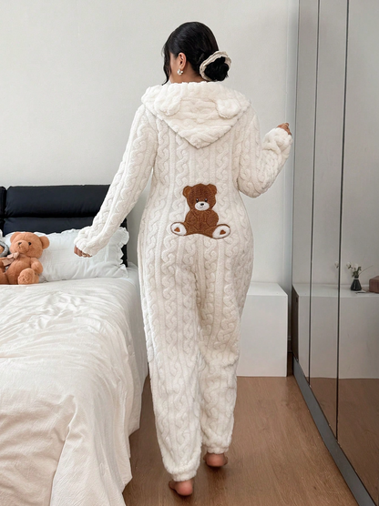 Avora | Teddy Bear Jumpsuit
