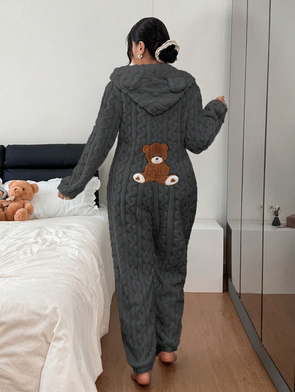 Avora | Teddy Bear Jumpsuit