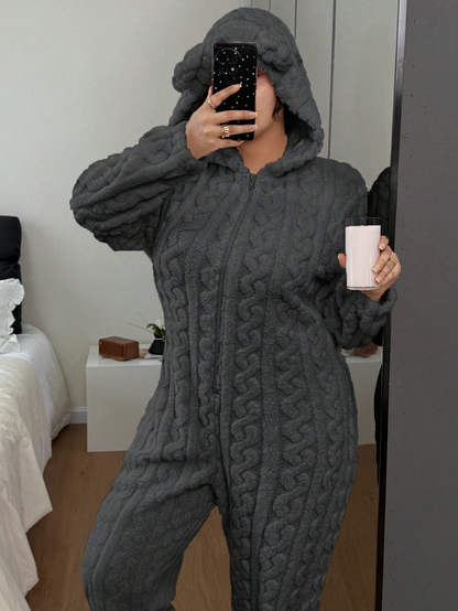 Avora | Teddy Bear Jumpsuit