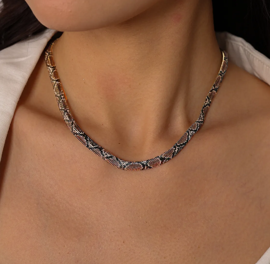 AVORA - SAHARA SERPENT NECKLACE