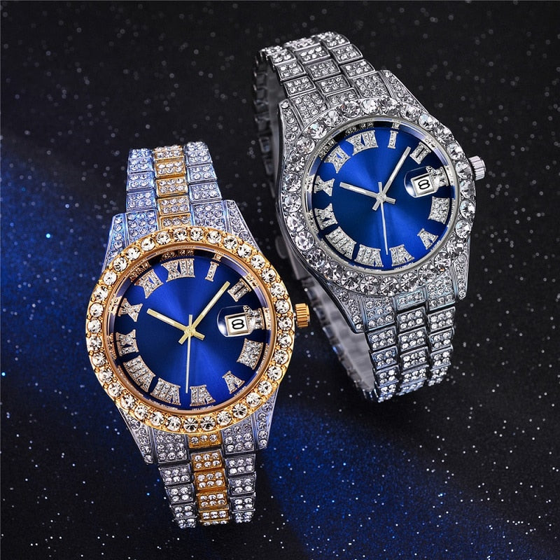 Iced Out Presidential Watch