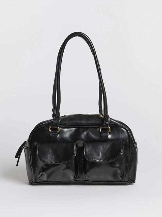 Vivienne Sleek Leather Carry