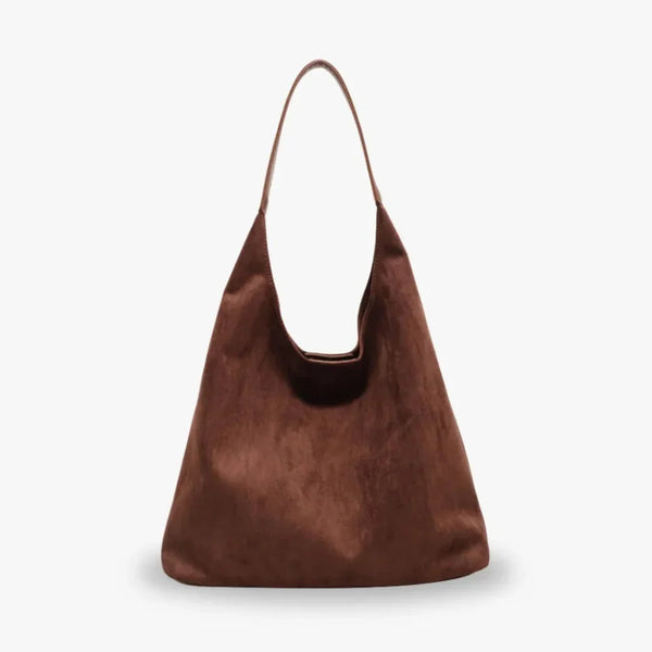 Nalia Suede Hobo Bag