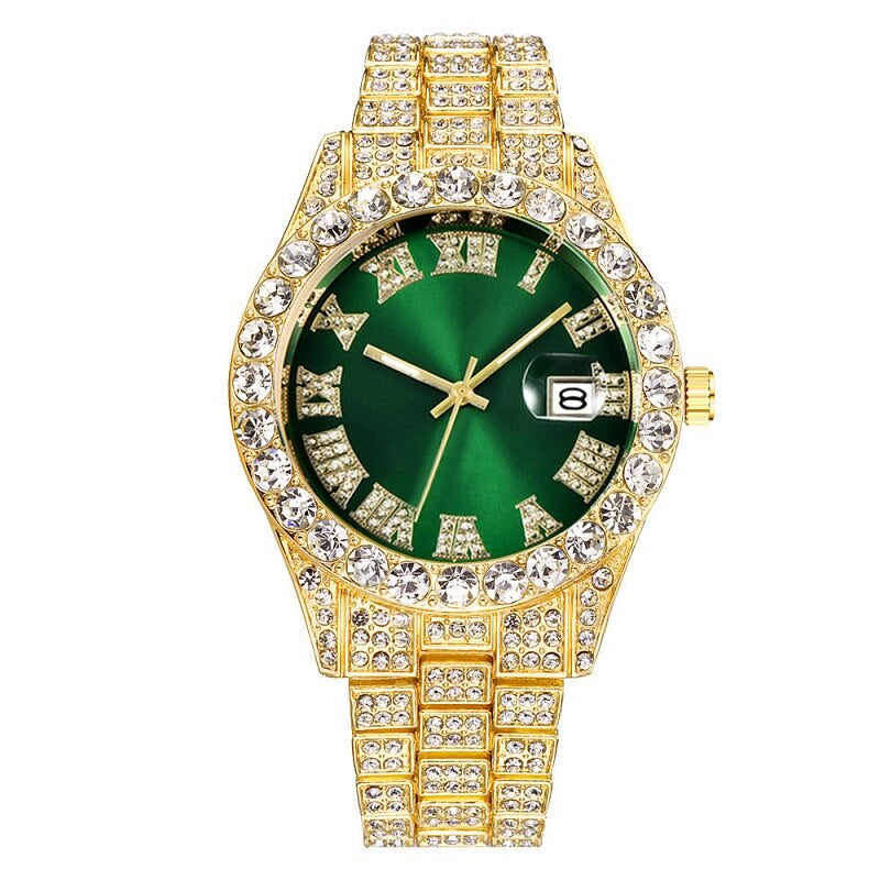 Iced Out Presidential Watch