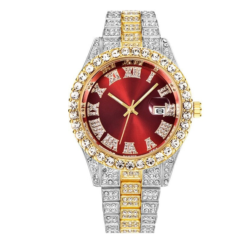 Iced Out Presidential Watch