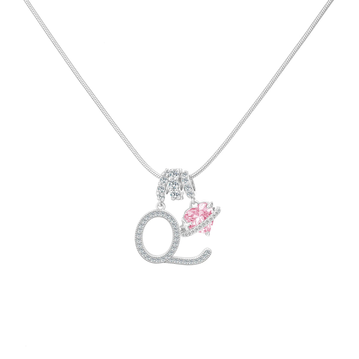 Avora | Initial Heart Necklace