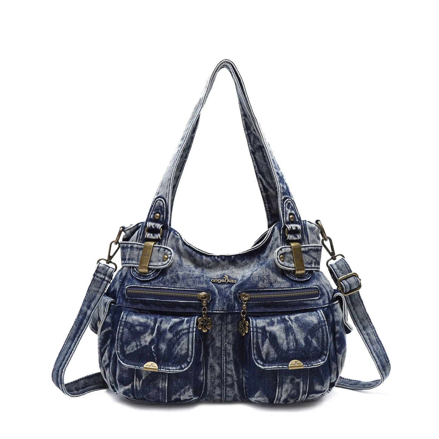 Versatile Women's Bag｜Soft Vegan Leather Multi-Pocket  Crossbody Shoulder