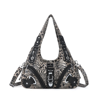 Urban Hobo Shoulder Handbag (Leopard Release)
