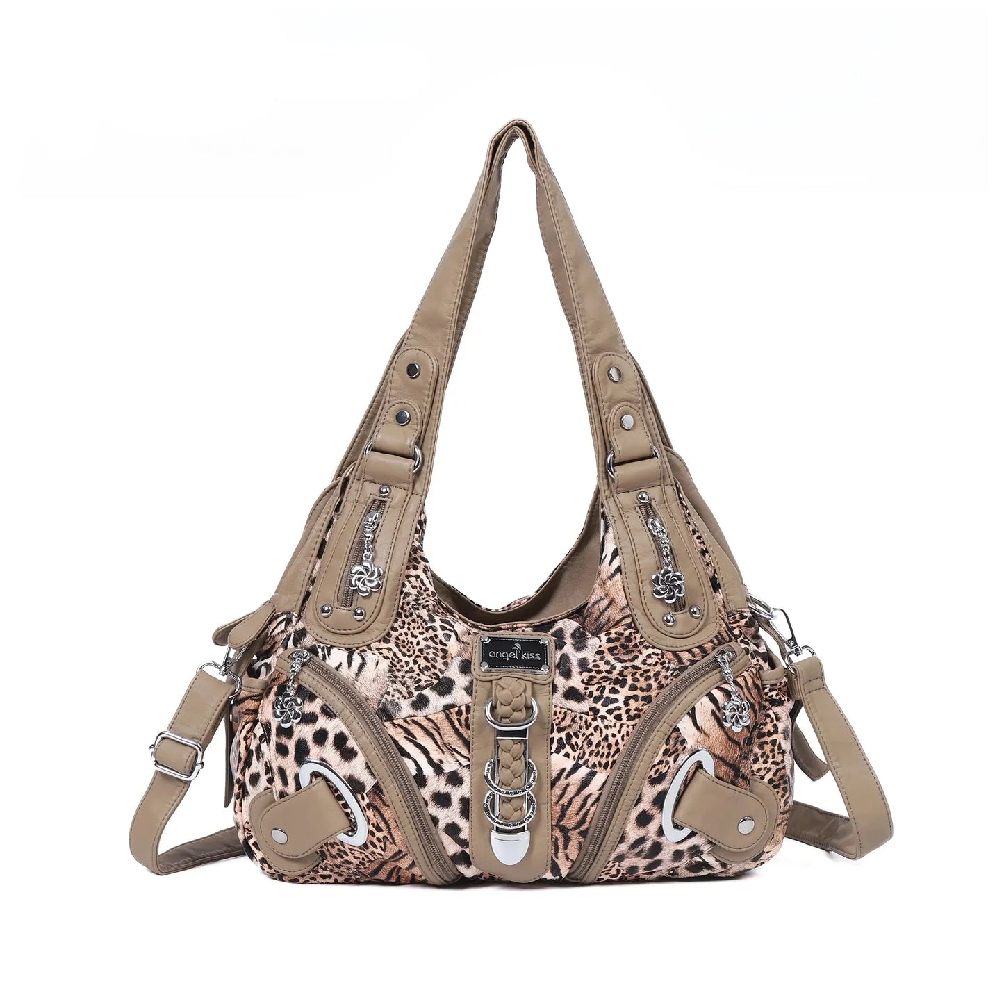 Urban Hobo Shoulder Handbag (Leopard Release)