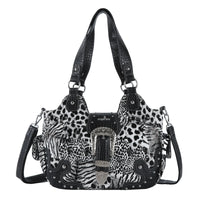 LEOPARD BLACK/WHITE