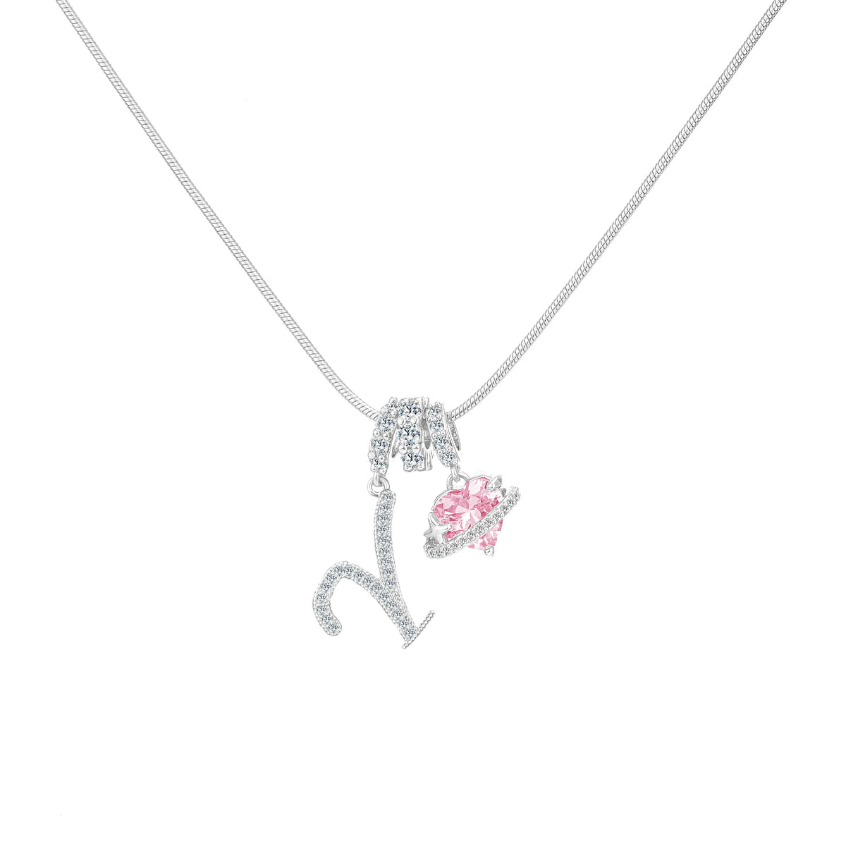Avora | Initial Heart Necklace