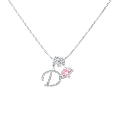 Avora | Initial Heart Necklace