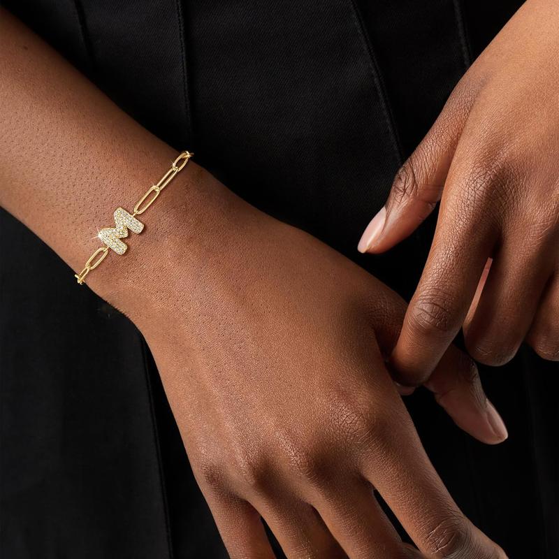 Avora™ Initial Bubble Bracelet Set