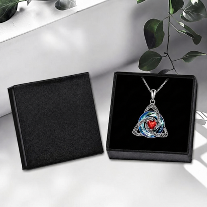 Avera™ Witch Knot Birthstone Necklace