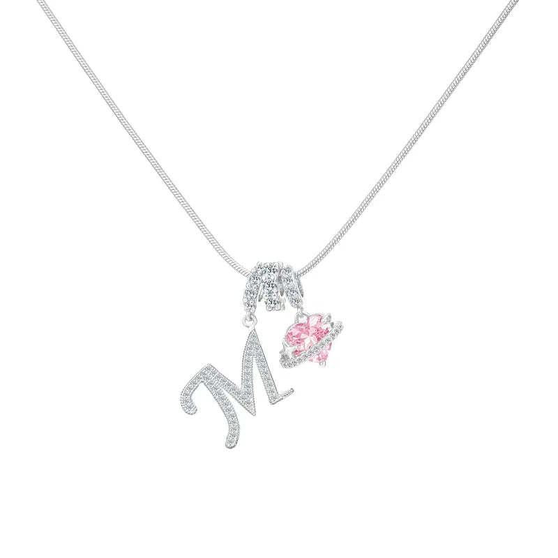 Avora | Initial Heart Necklace