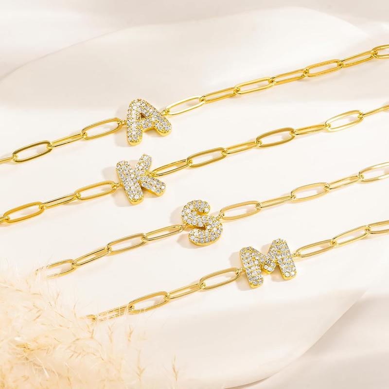 Avora™ Initial Bubble Bracelet Set