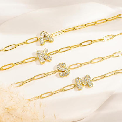 Avora™ Initial Bubble Bracelet Set