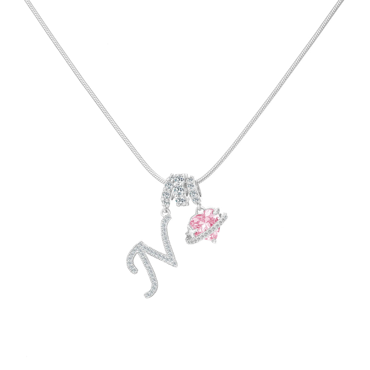 Avora | Initial Heart Necklace