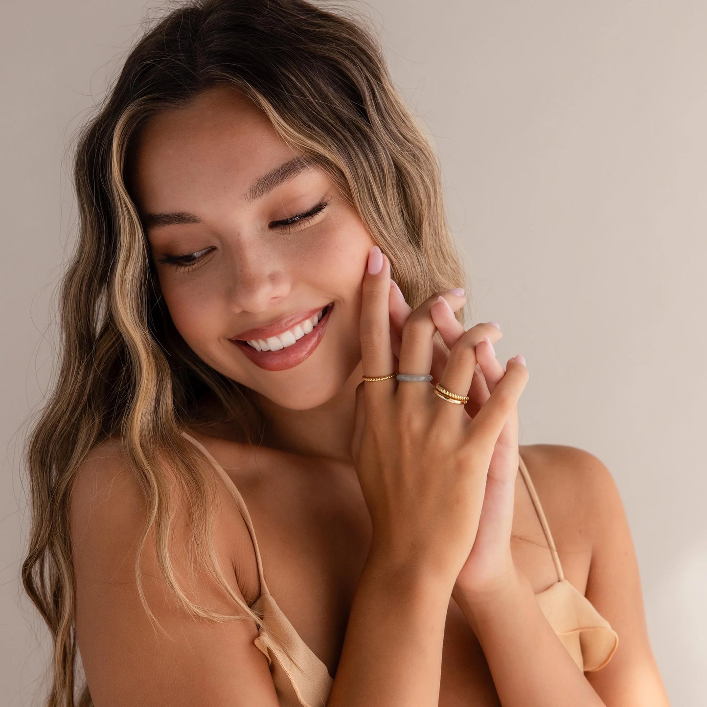 Celestial Dainty Jade Ring