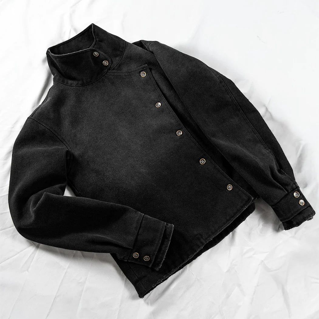 Vintage Fencing Denim Jacket - UNISEX