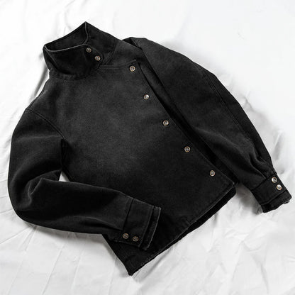 Vintage Fencing Denim Jacket - UNISEX