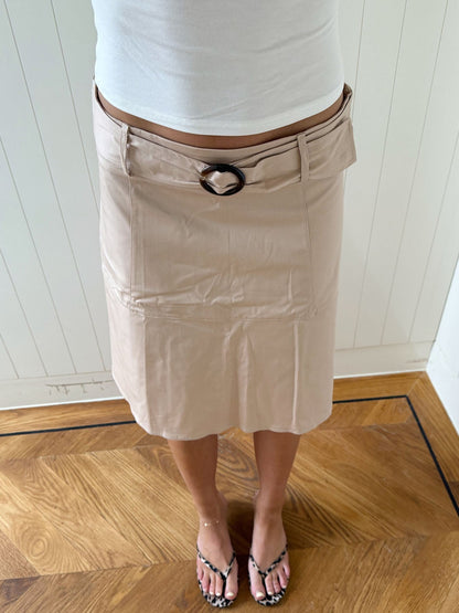 Scandivv skirt with belt