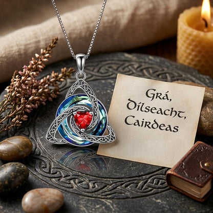 Avera™ Witch Knot Birthstone Necklace