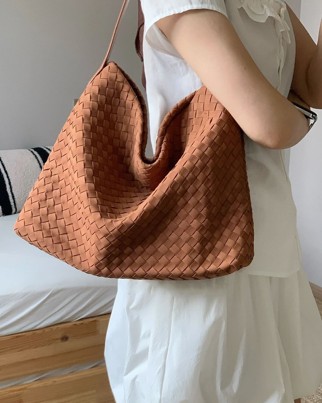 Marceline Suede Tote Bag