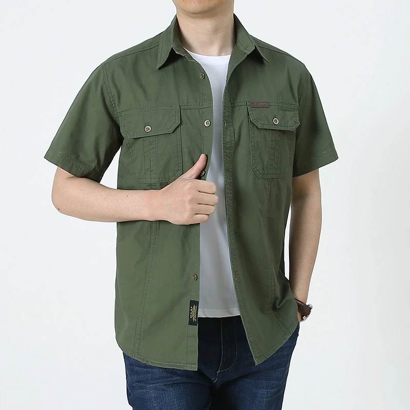 Anderson Half Sleeve Cotton Over Shirt