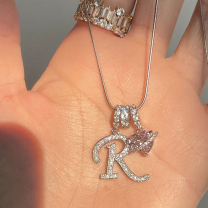 Avora | Initial Heart Necklace
