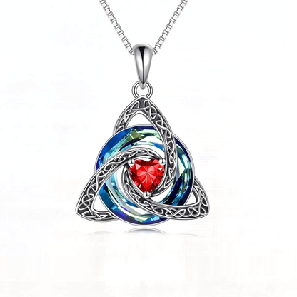 Avera™ Witch Knot Birthstone Necklace