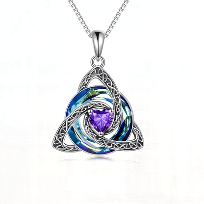 Avera™ Witch Knot Birthstone Necklace