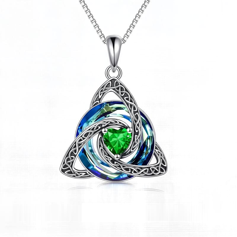 Avera™ Witch Knot Birthstone Necklace